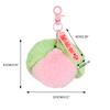 Colorful Keyrings Cute Plush Charm Pom Key Chain Pendant Decoration for Backpacks and Bags