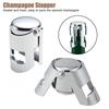 1/2/3pcs Champagne Stopper with Stainless Steel Champagne Bottle Stopper with Food Grade Silicone Reusable Champagne Cork 7