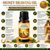 ZENVEDAS Money Magnet Oil (10 Ml) | Powerful Wealth Attraction & Prosperity Ritual Oil | Hoodoo Conjure Blend for Money Drawing, Financial Succes