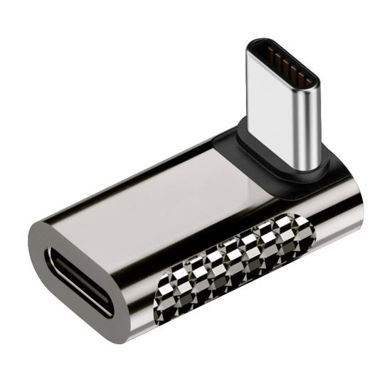 Zinc Alloy USB C OTG Adapter Type-C Female To Male Charger 20Gbps 100W PD Fast Charging & Data Sync Converter for Phone Laptop Tablets