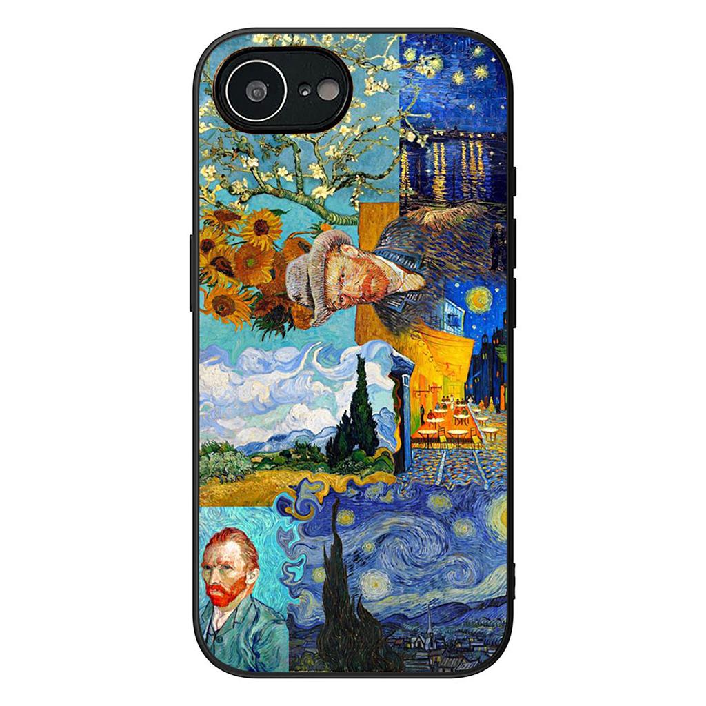 Van Goghs Starry Night Phone Case for Xiaomi Redmi Note 12 11 10 A3 Pro 10A 10C 12C Note12 5G Protective Cover