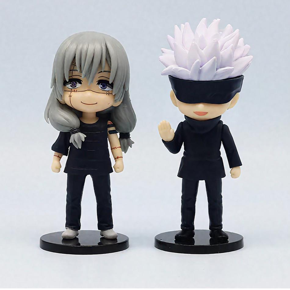 Jujutsu Kaisen Wersja Q Figurka 9 cm Satoru Gojo Itadori Yuji Geto Suguru Nobara Megumi Kolekcja Prezenty urodzinowe i świąteczne