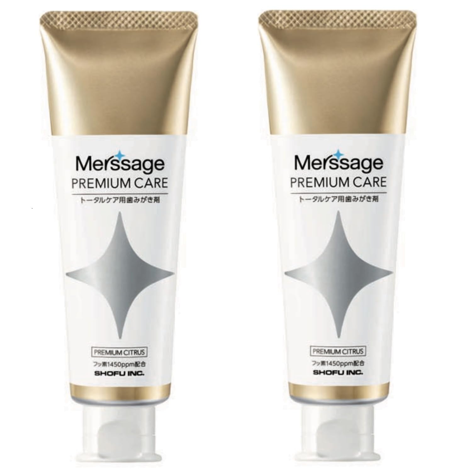

Mersage Premium Care 80 г 1450 частей на миллион x 2 [Shofu] (Стоматологический эксклюзив/квази-лекарство)
