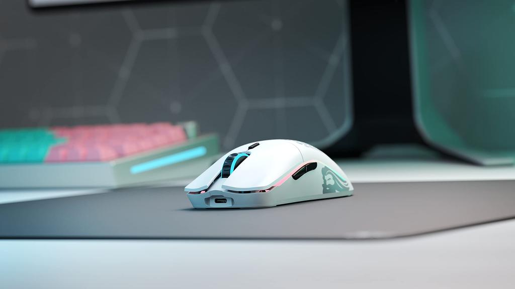 Glorious Gaming Mouse Model O Minus Wireless (Small Size) Matte White