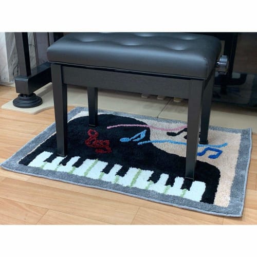 ITOMASA Melody II Piano Chair Mat, Piano Pattern, 90x65cm