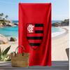 Flamengo Aufdruck Strandtuch Schnelltrocknend Weiches Handtuch Tragbar Große Rechteckige Stranddecke für Reisen Schwimmbad