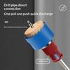 Woodworking Hole Opener Quick Stripping Pipe Self-Locking Extensions Rod Woodworking Hole Opener Connecting Rod