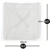1PC Sneaker Dryer Bag, Dryer Door Shoe Net with Elastic Straps, Sneaker Laundry Bag for Shoes,40X40cm