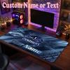 Penrith Panthers Customized Name Text Mouse Pad, Large Desk Mouse Mat Personalized Home Office Present