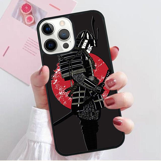 

Samurai Japanese Warrior Helmet Phone Case Cover For iPhone 17 Air 15 16 Pro Max 14 13 12 11 Pro Max Plus Shell iPhone 17Air