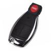 4 Button Key Case Cover with Battery Holder for Mercedes Benz W203 W210 W211 AMG