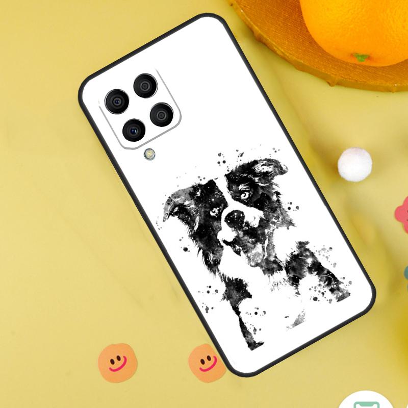 

Border Collie Watercolor Case For Samsung Galaxy M31 M32 M12 M52 M21 M15 M55 M56 M36 M16 M06 M13 M33 M53 M14 M34 M54 Samsung M32 4G