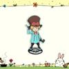 Standing Sign for OPCG OP Buggy Sabo Boa Hancock Smoker Self Made Cartoon Anime Game Desktop Decoration Toy Fans Gift 15cm
