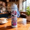 750 ml Wasserflasche Cartoon K-Pop Dämonenjäger Bedruckt Große Kapazität Trinkbecher Tragbar Outdoor-Sport Wasserbecher Kinder Geschenk