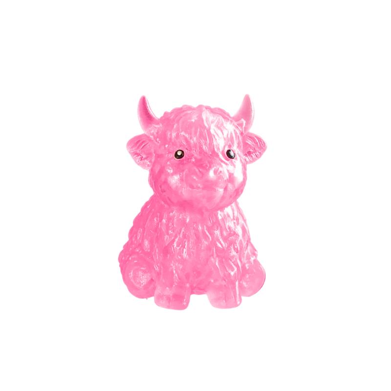 Squishy Maltose Sugar Cow Squeeze Toy Kawaii Cattle Stretchable Slow Rising Fidget Toy For Adults Stress Anxiety Relief Gifts