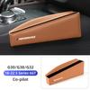 2025 Hot For BMW 5 Series 6GT G30 G38 G32 Car Central Storage Box Glasses Phone Holder Auto Seat Side Organizer Case Interior Ac