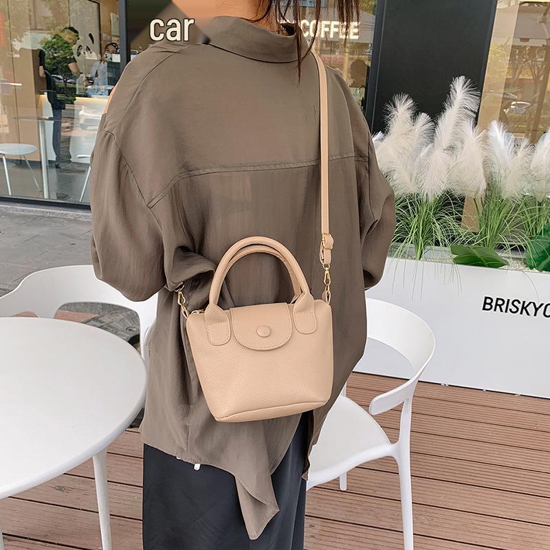 Kadın Fransız Şık Kova Çanta - 2023 Trend Çok Yönlü Çapraz ve Omuz El Çantası