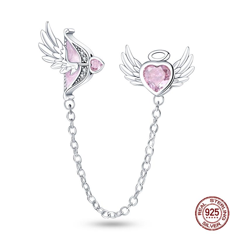 Copper Romantic Heart Series Charms Beads Fit Qikaola Original Bracelet Diy Mother'S Day Jewelry Gifts