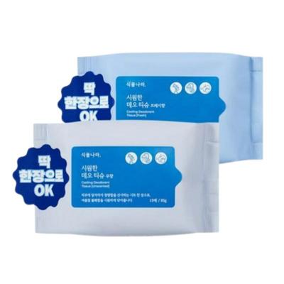 Cool Deo Chusteczki Zapach Świeżości 15 Sztuk