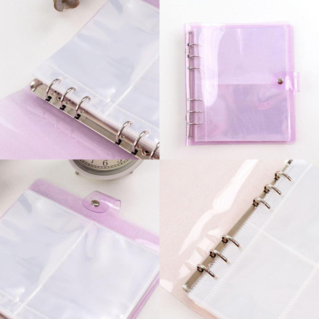 Big Capacity 6hole Photo Album With Glitter Pp Cover For Weddings And Celebrations