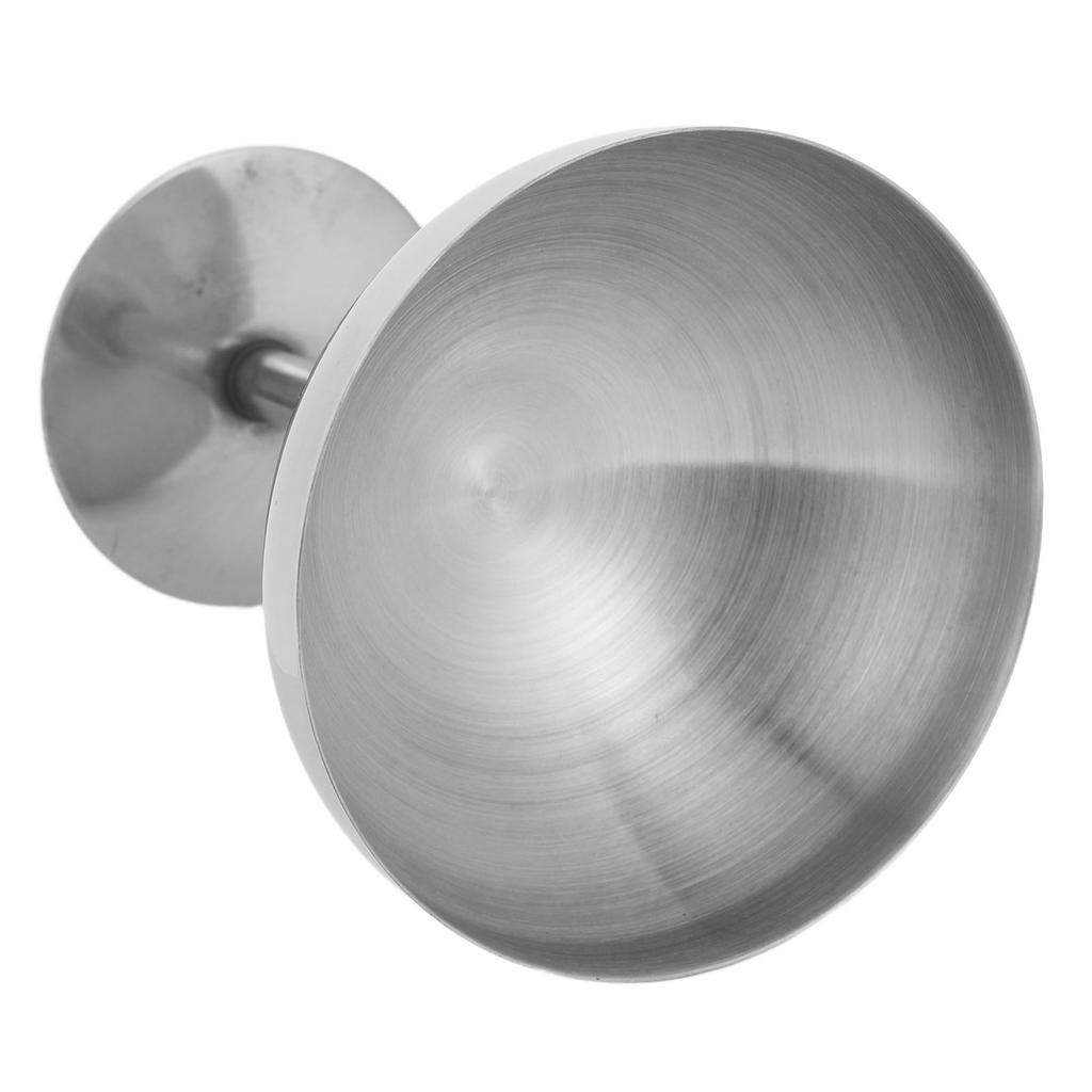 160ML Eisbecher 304 Edelstahl Dessertschale Spülmaschinenfest Runder Fußbecher für Salat Obst Pudding