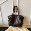 Large Capacity Faux Leather Tote Bag Women Shoulder Bag Everyday Use Work and Casual Bag
