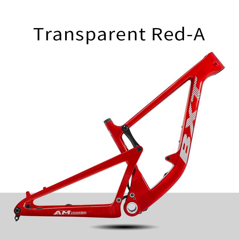 Telaio Full Suspension BXT 29er Boost, Telaio MTB in Fibra di Carbonio Gancio UDH, Boost 148x12mm, Escursione 100mm-120mm