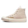 Converse Chuck 1970S Cozy Utility Trendy Versatile Breathable Lightweight High-Top Canvas Shoes Unisex Sneakers Beige A01338C