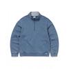 Tnt Mickey Frame Half Zip Sweatshirt Dusty Blue