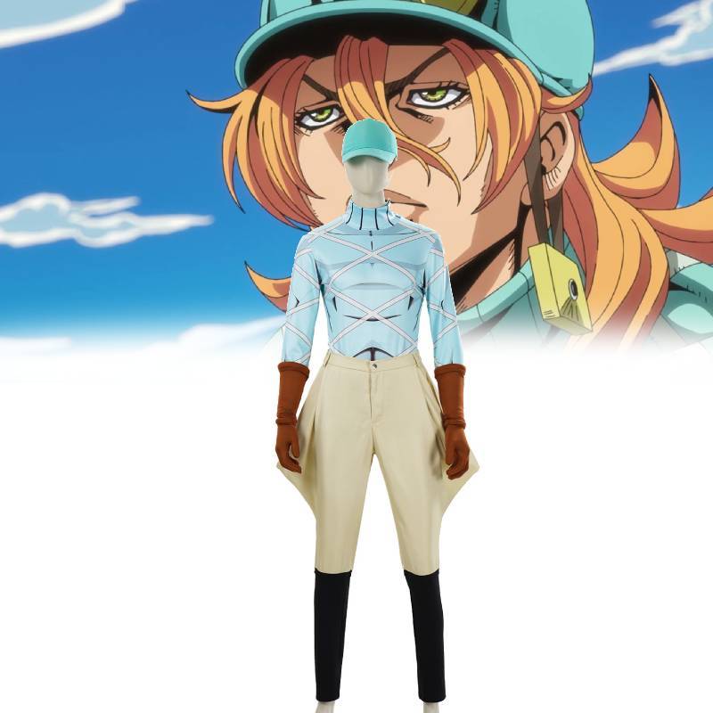 Jojos Bizarre Adventure Dio Brando Cosplay Costume With Polyester Blend For Anime Fans