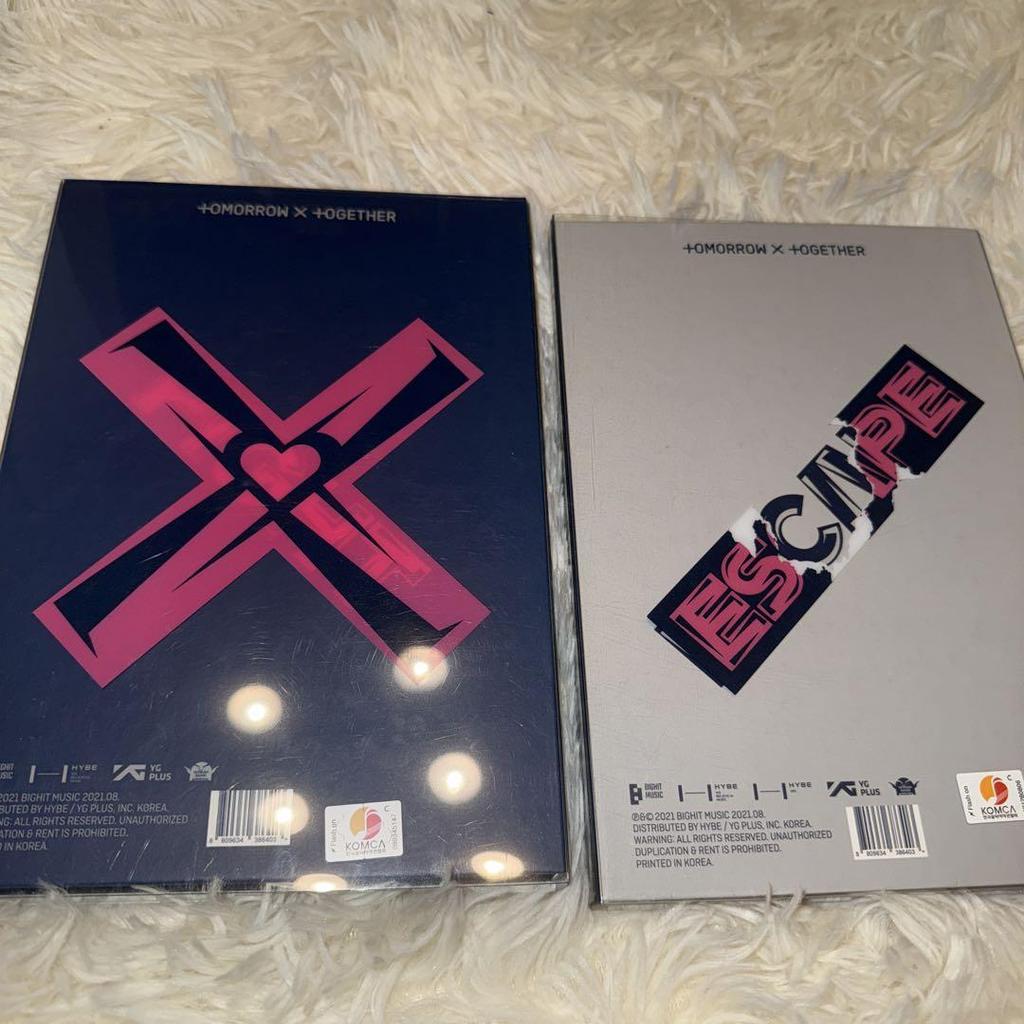 [USED] txt album trading card