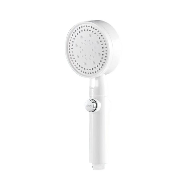 6-Modus-Duschkopf, wassersparend, verstellbar, Hochdruckdusche, Ein-Tasten-Stopp-Wassermassage, Öko-Dusche, Badezimmerzubehör