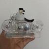 Vintage Motorcycle Shaped Wine Decanter Glass Aerator for Whisky Champagne Vodka - Kitchen Bar Accessory Desktop Decor