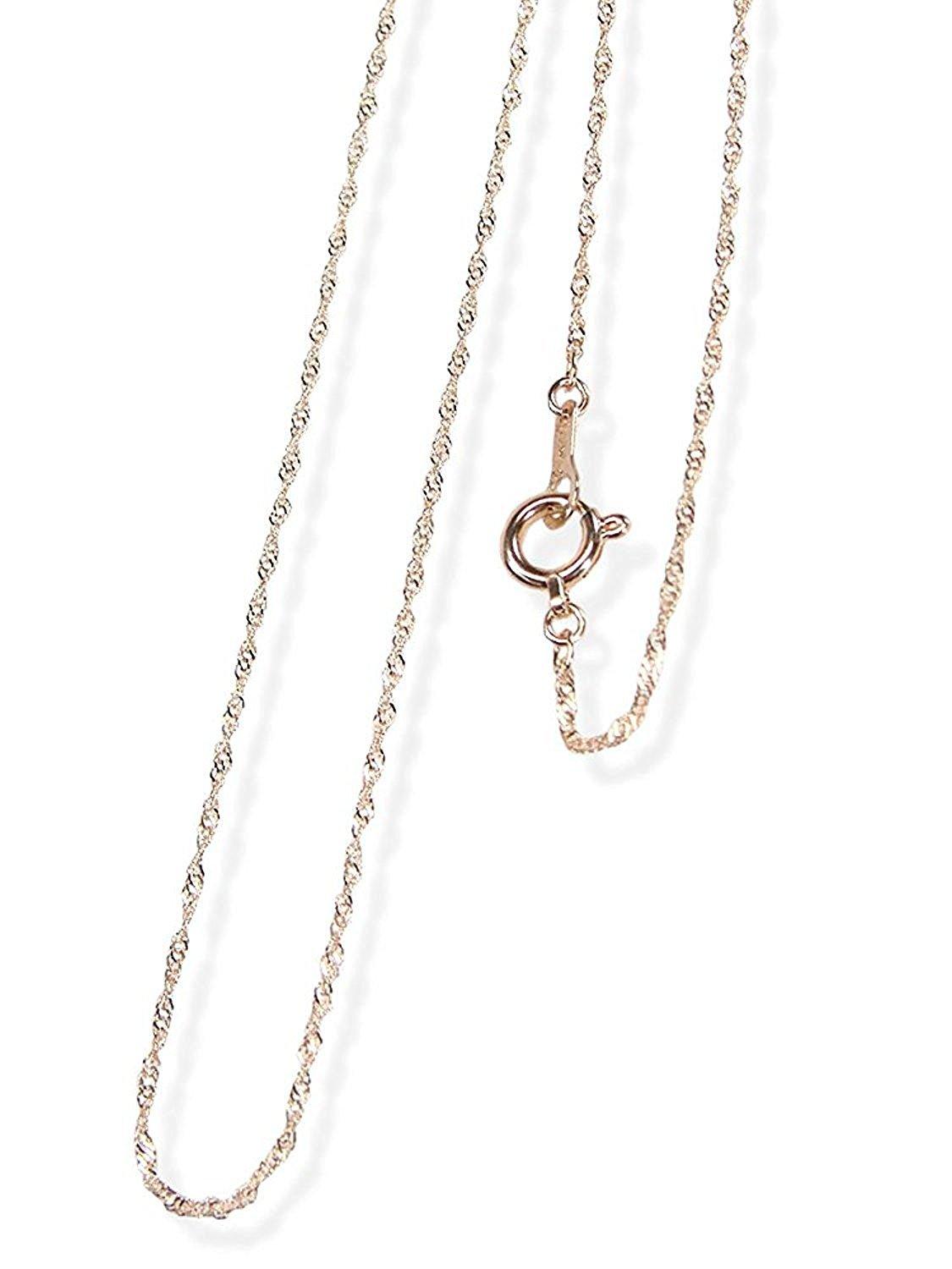 

and Me Jewelry K18 Цепное ожерелье с немного свободной оберткой 45 см [You Box] Винты, длиннее, подходят, [подарок включен]
