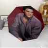 Elvis Fashionable Automatic Opening/Closing Folding Umbrella. Portable and Foldable, Ideal for Gift, Travel, and Daily Use.