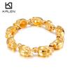 Kalen 13mm Gothic Skull Mask Bracelet for Men Gold Color Hip Hop Stainless Steel Jewelry Rock Charm Thick Accessories Gift