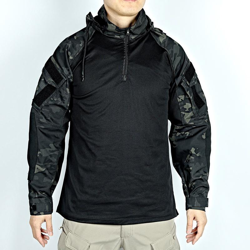 New Strike II Camouflage Frog Suit: Breathable, Long Sleeve, Multi-Pocket Outdoor Military Clothing, Plus Size
