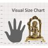 Krishna Idol Sculpture Statue Figurine Decorative Showpiece for Janmashtami Home Decoration Temple and Gift (Size 7 X 5 Inches) (5 Pieces)