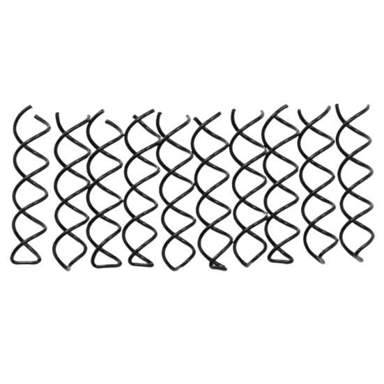 

10 шт. Женские спиральные заколки-шпильки для укладки волос, твист-заколки, головные уборы чёрный