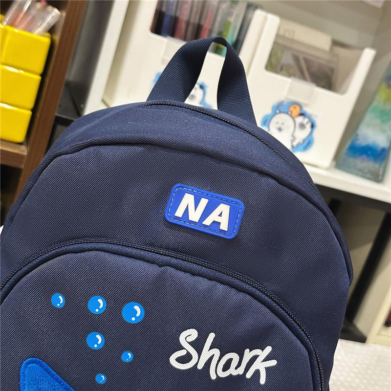 Children's Shark Backpack Lightweight Large Capacity Schoolbag