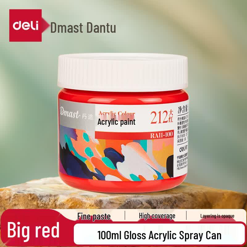 Deli Dantu Glossy Acrylic Paint 100ml