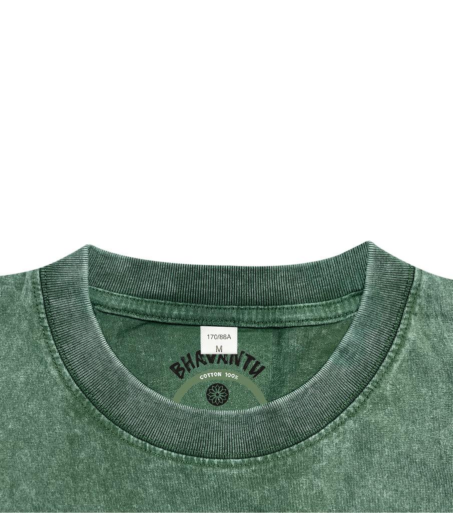 BHAVANTU Headset Buddha Pigment Short Sleeve Tee