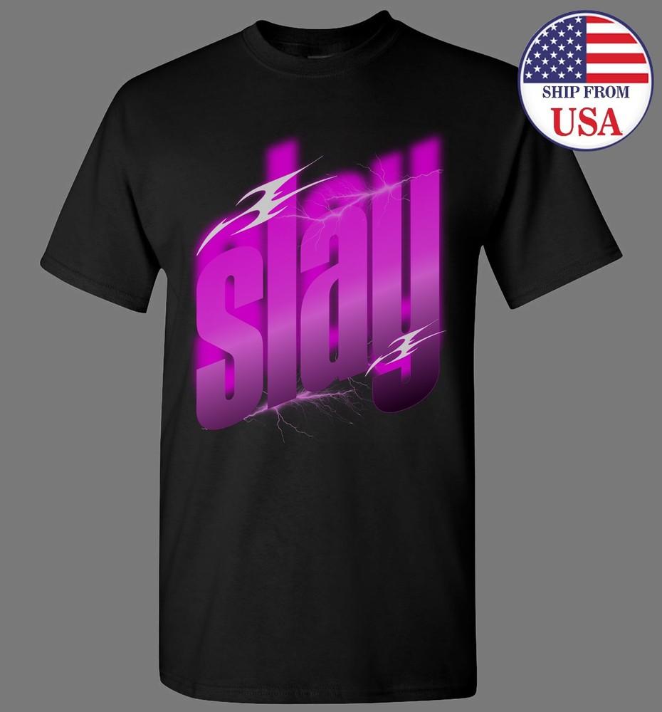Slay Graphic Print T-shirt