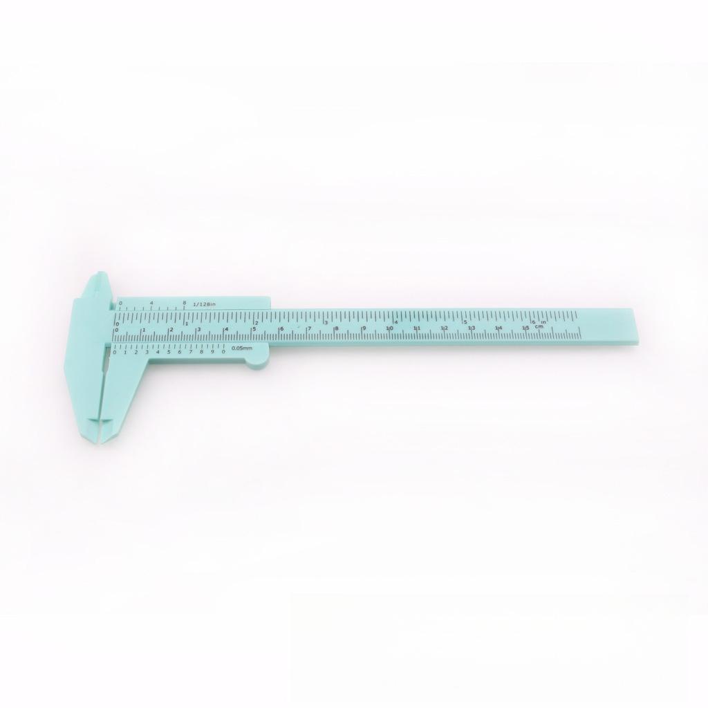 0–150 Mm Musical Instrument Calipers Guitar Measurement Calipers for Measuring Various Accessories Plastic Mini Calipers
