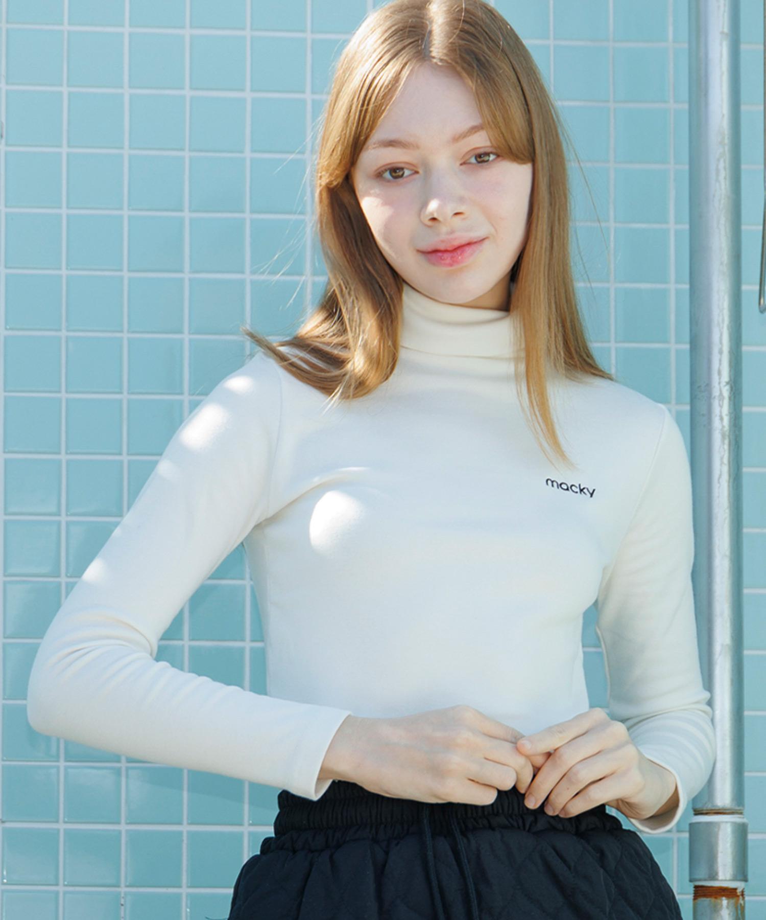 Mackie Long Neck Layer T-Shirt White 1 Size
