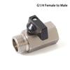 1Pcs BSP Male To Female Ball Valve 1/8" 1/4" 3/8" 1/2" Threaded Shut Off Valve