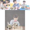 Hydraulic Excavator Material Kit For Elementary School Steam Science Diy Large Children Wooden Building Set