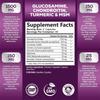 GLUCOSAMINE CHONDROITIN - Contains MSM and Turmeric To Support Potent Antioxidants and Healthy Inflammatory Response, Non-GMO, 120 Capsules.