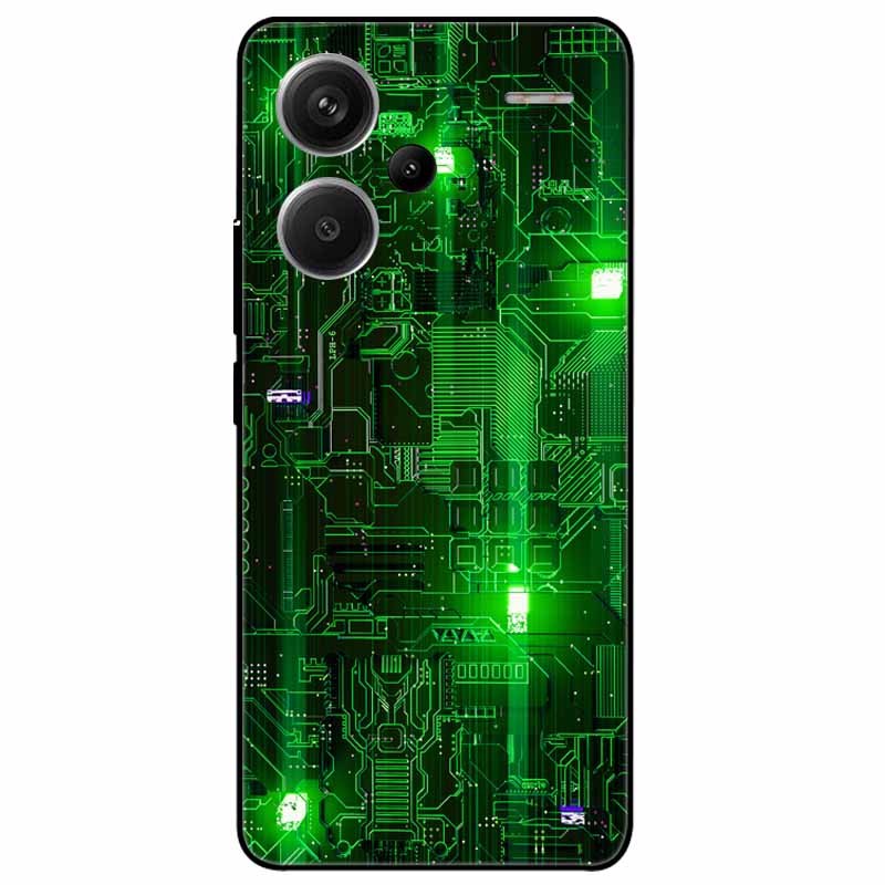 For Redmi Note 13 Pro Plus 5G Pro+ Case Soft Black Painted Cats TPU Funda For Xiaomi Redmi Note 13 Pro 5G Note13 Silicone Cover