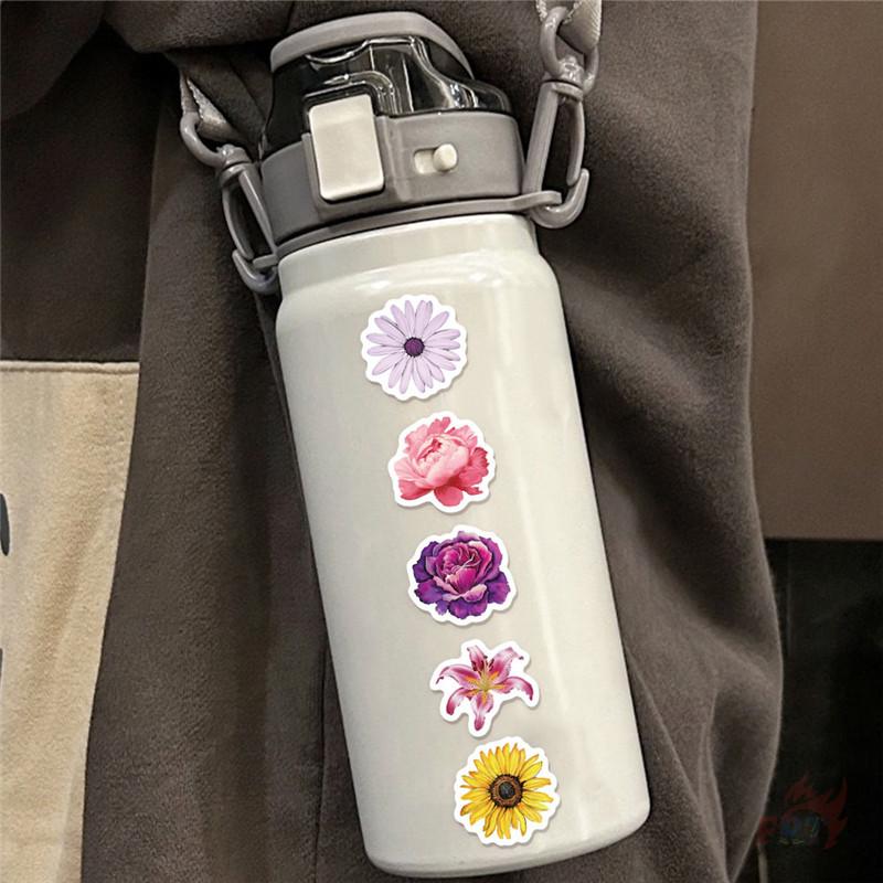 500Pcs/Roll Flowers In Blossom Kids Rewards Stickers - DIY Scrapbooks Album Decor Sealing Label Decals